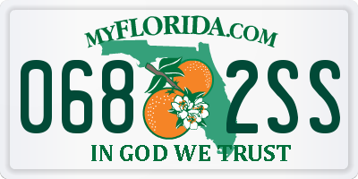 FL license plate 0682SS