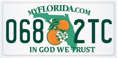 FL license plate 0682TC