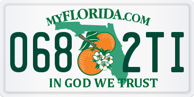 FL license plate 0682TI
