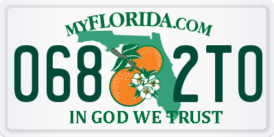 FL license plate 0682TO