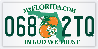 FL license plate 0682TQ