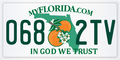 FL license plate 0682TV