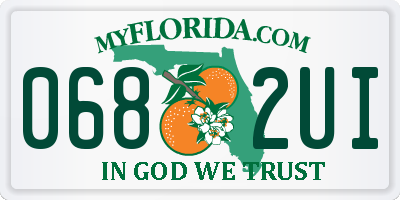 FL license plate 0682UI