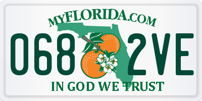 FL license plate 0682VE