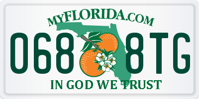 FL license plate 0688TG