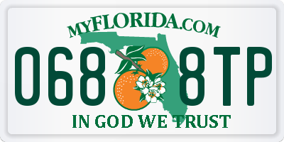 FL license plate 0688TP