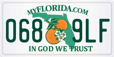 FL license plate 0689LF
