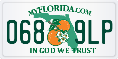 FL license plate 0689LP