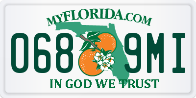 FL license plate 0689MI