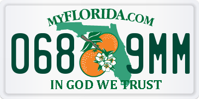 FL license plate 0689MM
