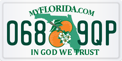 FL license plate 0689QP