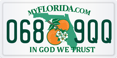FL license plate 0689QQ