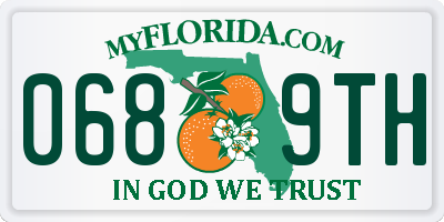 FL license plate 0689TH