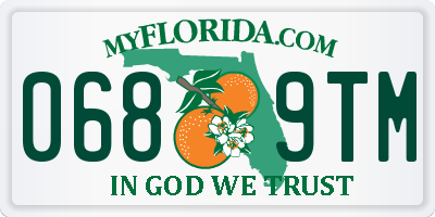 FL license plate 0689TM