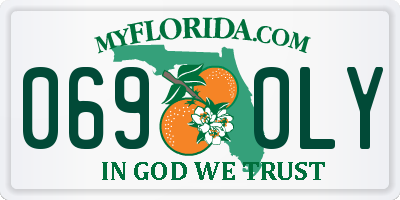 FL license plate 0690LY