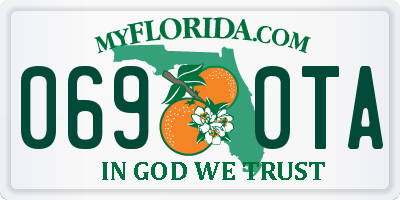 FL license plate 0690TA