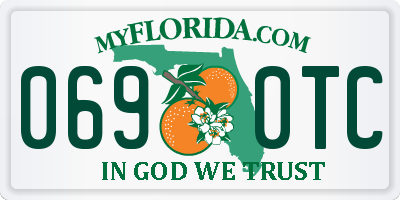FL license plate 0690TC