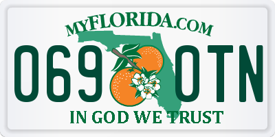 FL license plate 0690TN