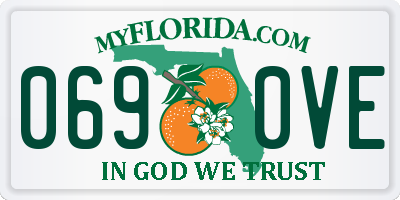 FL license plate 0690VE
