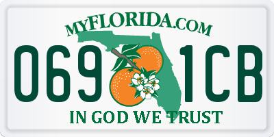 FL license plate 0691CB