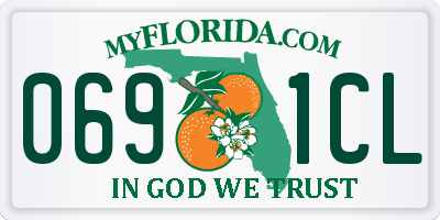 FL license plate 0691CL
