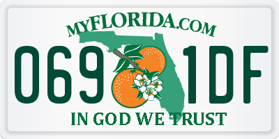 FL license plate 0691DF