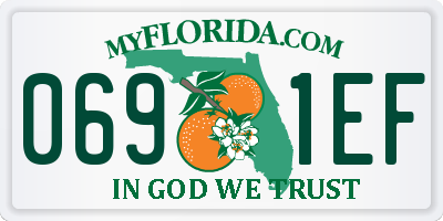 FL license plate 0691EF