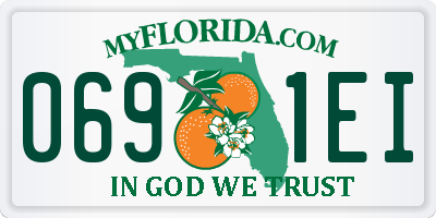 FL license plate 0691EI