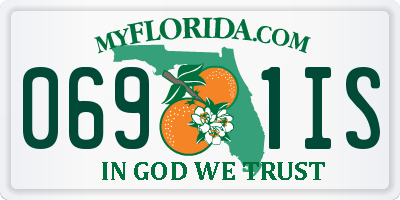 FL license plate 0691IS