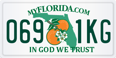 FL license plate 0691KG