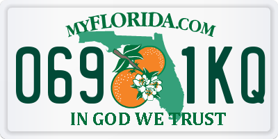 FL license plate 0691KQ
