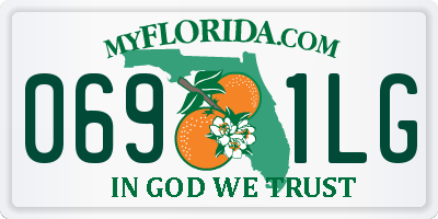 FL license plate 0691LG