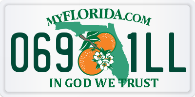 FL license plate 0691LL