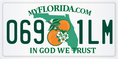 FL license plate 0691LM