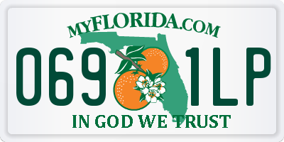 FL license plate 0691LP