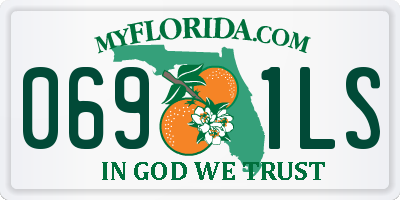 FL license plate 0691LS