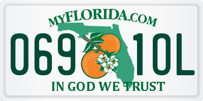 FL license plate 0691OL