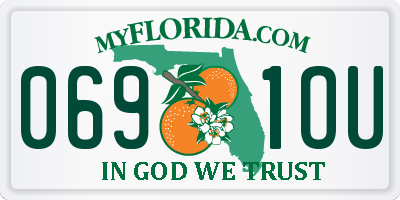 FL license plate 0691OU