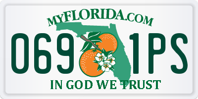 FL license plate 0691PS