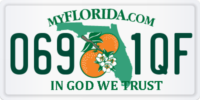 FL license plate 0691QF