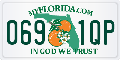 FL license plate 0691QP
