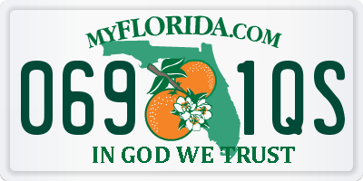 FL license plate 0691QS