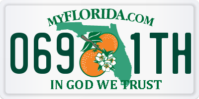 FL license plate 0691TH