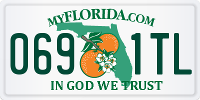 FL license plate 0691TL