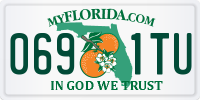 FL license plate 0691TU