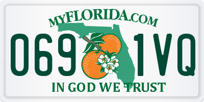 FL license plate 0691VQ