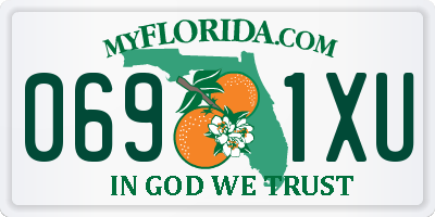 FL license plate 0691XU