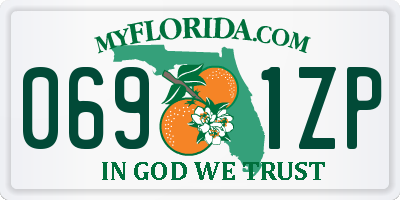 FL license plate 0691ZP