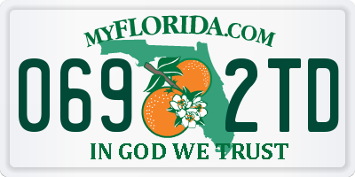 FL license plate 0692TD