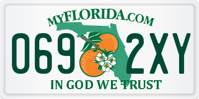 FL license plate 0692XY